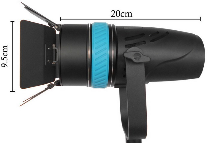 Compact & Lightweight Daylight 60W LED Fresnel Lights for Photographers & Videographers