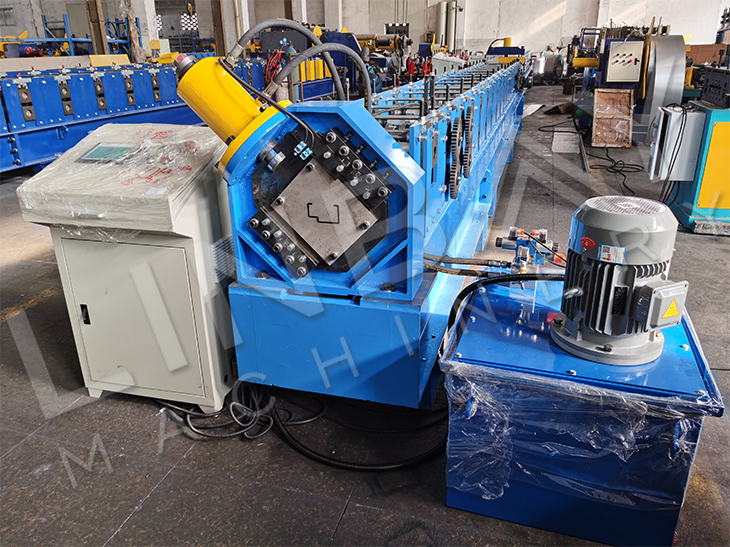 High Speed galvanized steel Metal Door And Window Roll Forming Machine