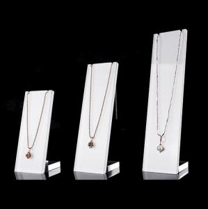 Quality Pendant / Earrings Acrylic Display Stands Waterproof Featuring Serving Tray wholesale
