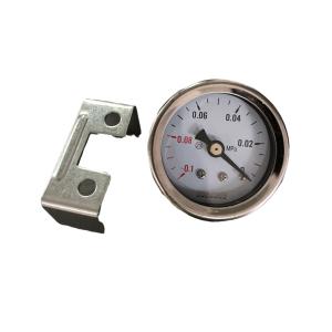 Quality 2 Inch Dial Medical Pressure Gauges 50MM Back Mount With U Shelf wholesale