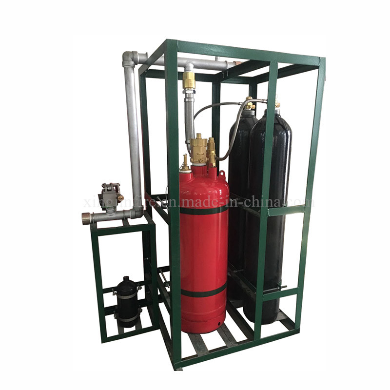 Flexibility 120L FM200 Piston Flow System Quick And Safe Fire Control