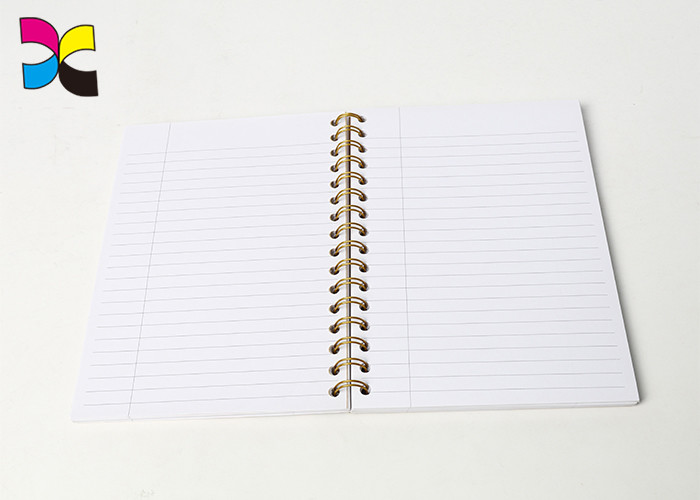 Pantone Color Spiral Bound Book Printing A5 Hardcover Perfect Binding Thread Stitching