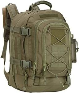 Quality Expandable 60l Tactical Military Camping Backpack Oxford Material wholesale