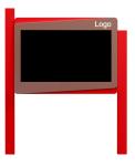 screen digital sign boards outdoor display