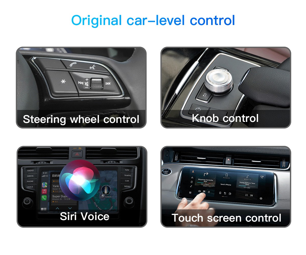 Upgrade to the Latest Technology Wireless CarPlay Ai Box for Volvo Ford Benz VW KIA
