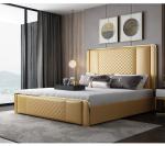 Wooden SS Frame Hotel Luxury Bed