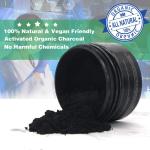 Black Natural Activated Charcoal Teeth Whitening Powder Rapidly Remove Tartar