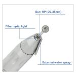Durable Straight Nose Cone Handpiece , Stainless Steel Dental Handpiece Fiber