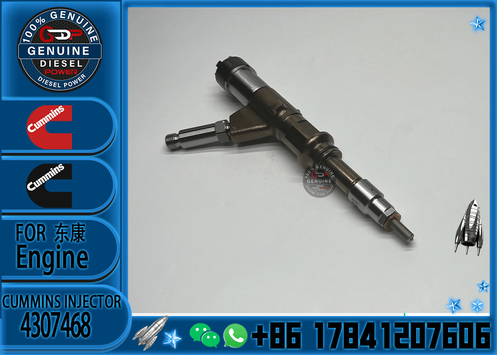 Cummins 4088723 4088725 4307414 4307468 4307475 Injector For Foton cummins QSC8.3 QSL9