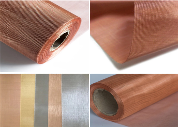 Experimental Room Signal Copper shielding wire mesh Thickened Hardened 40 / 60 Mesh