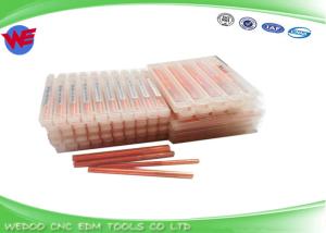 Quality EDM Electrode / EDM Machine Parts M4 Copper Electrode Tapping 50 X 80 mmL Size wholesale