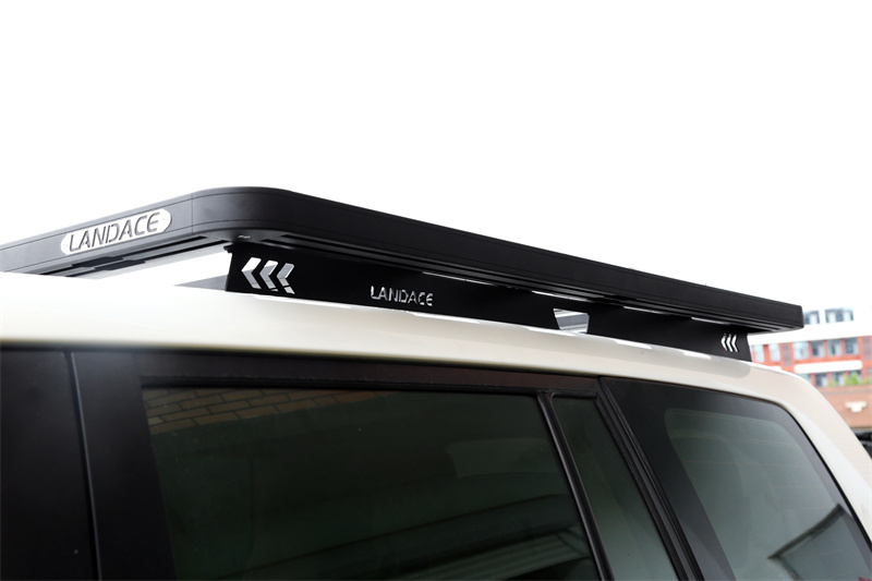 Lightweight Black 4x4 Aluminum Alloy Roof Rack Jeep Wrangler JL with 25kg Capacity