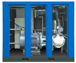 Top quality oil free rotary screw air compressor 160 KW Schneider Sunshine