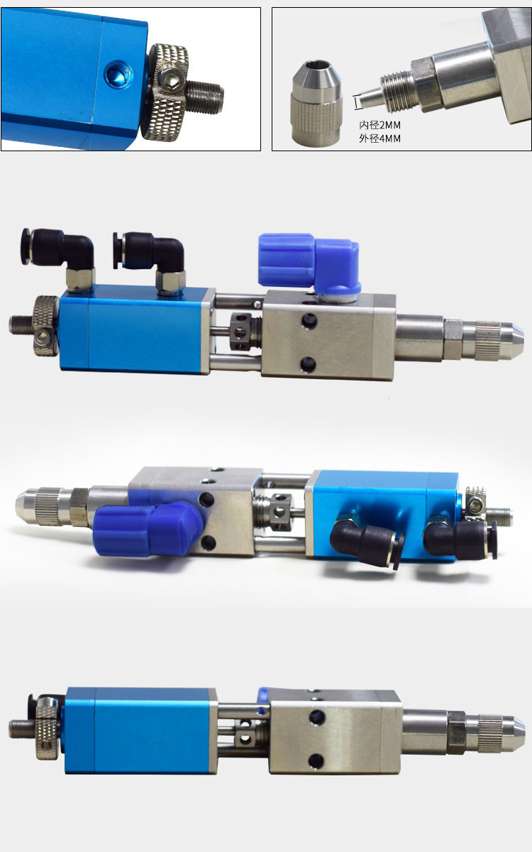 Stainless Steel Silicone Dispensing Valve Hydraulic / Gas / Subsea Suction Dispensing