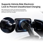 Waterproof Anti Theft Female To Male Plug Extension EV Charging Cable for Car