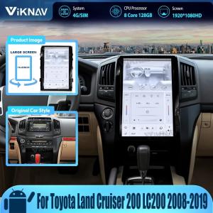 Quality 16 Inch Android Auto Stereo For 2010-2013 Toyota Cruiser 128G Navigation GPS Multimedia Player Wireless Carplay 4G wholesale