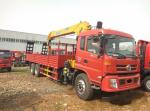 90 Km/H Max Speed Dongfeng Used Truck Mounted Crane 3-20 Tons Loading Capacity