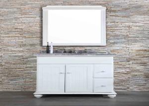 Quality Granite Custom Bathroom Countertop Long Durability White Extraordinary Design wholesale
