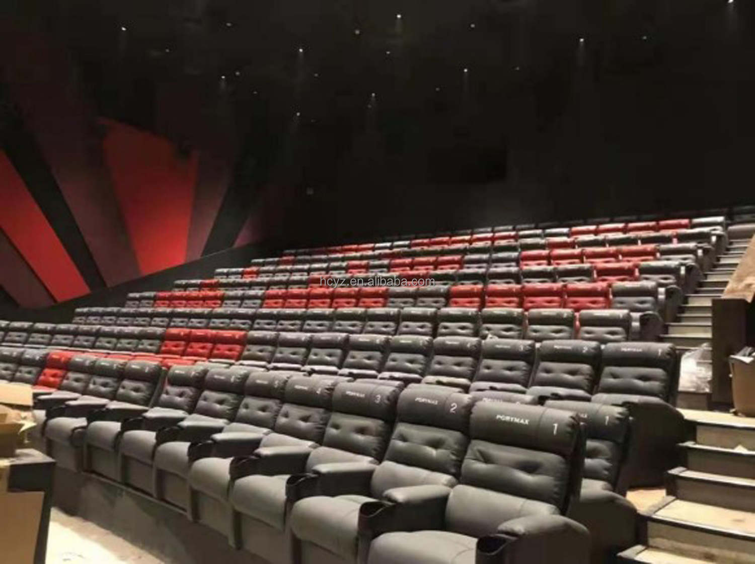 Mail Packing N Genuine Leather Home Theater Chair Hotel Cinema Seat Luxury Cinema Sofa
