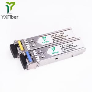 Quality SMF SFP 1.25 G 1310nm 10KM 1.25G Fiber Optic Transceiver Module wholesale