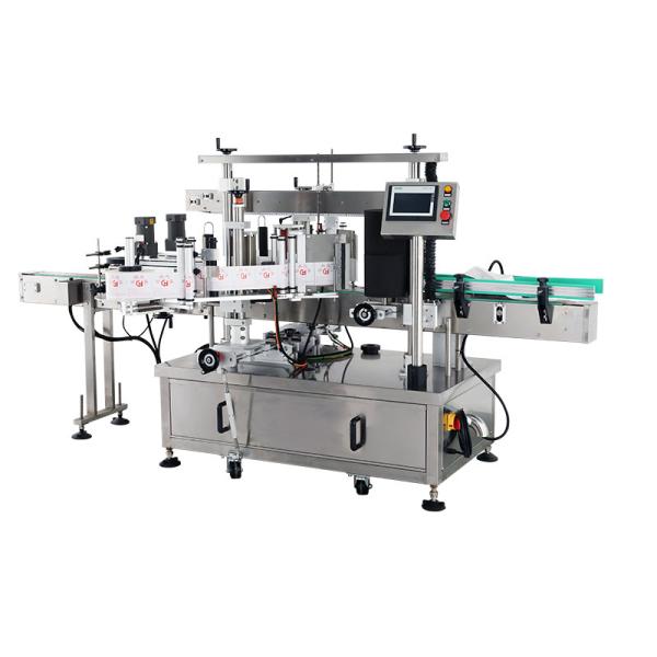 1 SUS 304 Stainless Steel Double-Sided Labeling Machine for Laundry Detergent