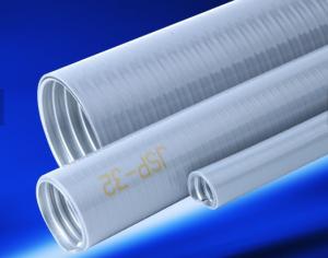 Quality Indoor 1 Inch Flexible Electrical Conduit Grey Color Anti Aging Pull Resistance wholesale