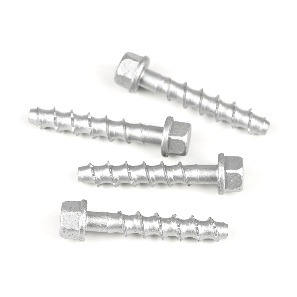Stainless Steel Self Tapping Hexagonal Head Concrete Anchor Screw for Secure Fastening