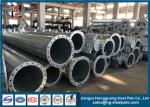 Octagonal Electric Steel Pole , Steel Anti Corrosive power distribution poles