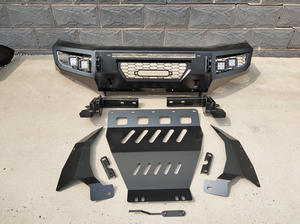 2009 Year 4X4 Accessories Bumper Plates Winch Bull Bar Front Car Bumper Plate for Nissan Navara
