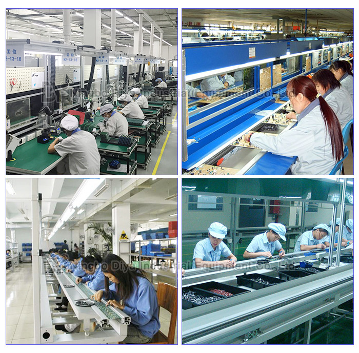 Customized Roller Conveyor System For Assembly Line / Airport / Logistic Sorter