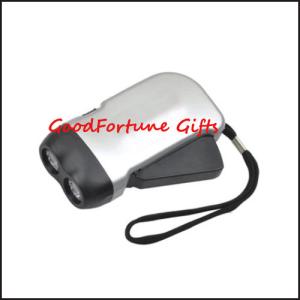 Quality Promotion Customed logo Hand-Swing Switch Torch flashlight wholesale
