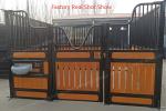 Bamboo Planks Board Welded Metal European Stall Fronts