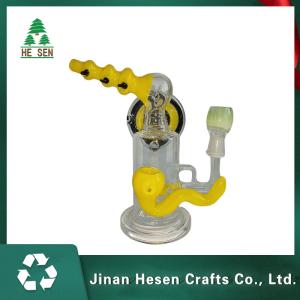 Quality Recycler Water 7.5 Inch Hydrochloride Borosilicate Glass Bongs wholesale