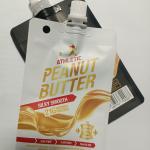 0.15MM Thickness Brown Mylar 90g Aluminum Foil Spout Pouch for Fruit Puree