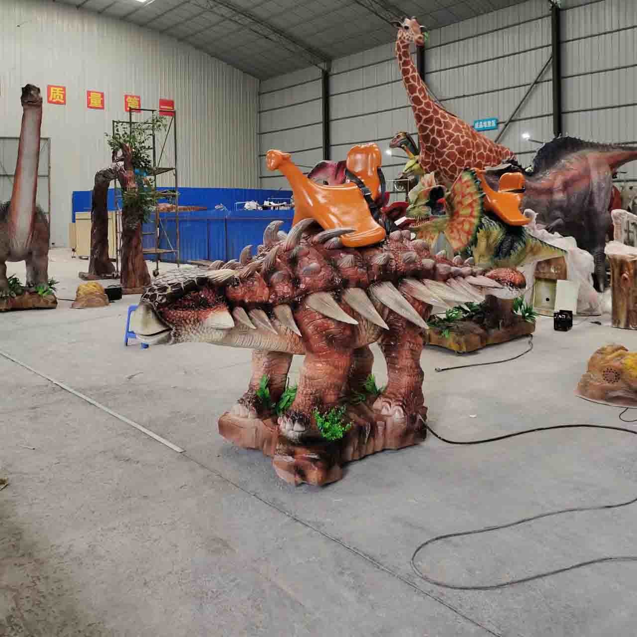 Waterproof Dino Riders Ankylosaurus , Jurassic Park Ankylosaurus