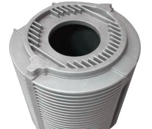Quality Heat Dissipation Aluminum Motor Housing Mill Finished Low Pressure Die Casting wholesale