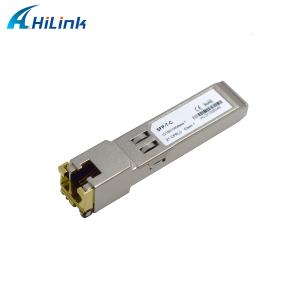 Quality 10/100/1000BASE-T RJ45 to 100 Meters CAT5 Copper SFP Transceivers wholesale