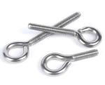 M2.5 M3 M4 Stainless Steel Eye Bolts 6h Tolerance For Building / Industry