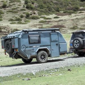 Quality Aluminum Overland Camper Adventure Njstar Explorer Hybrid Pop Top Camper wholesale