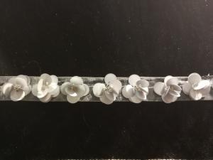 Quality New tape of beading, beaded trimming fashion flower sequin tape wholesale