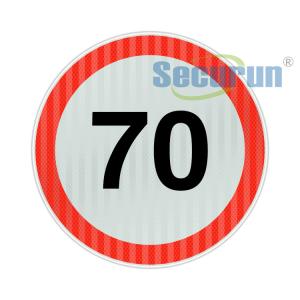 Quality Road Safety Custom Reflective Sign 35 Mph Speed Limit Sign wholesale