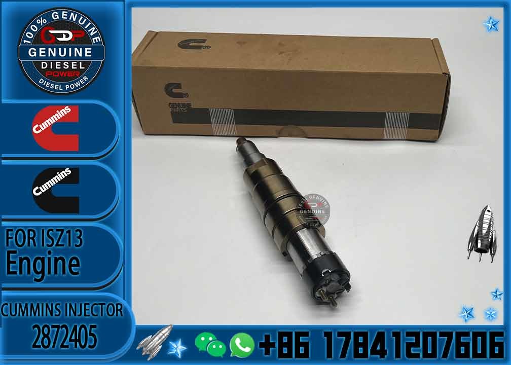 High performance diesel engine fuel injector common rail injector 4384363 5579419 2897320 2872405 for Cummins ISX15 RENE