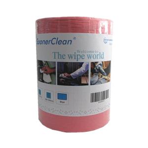 Quality Roll Red Power Clean X80 Heavy Duty Cloths 125gsm wholesale