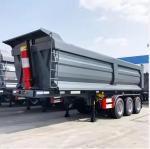 3 Axles 40-80 Tons Dump Trailer Customization Truck Semi Dump Trailer Rear Dump