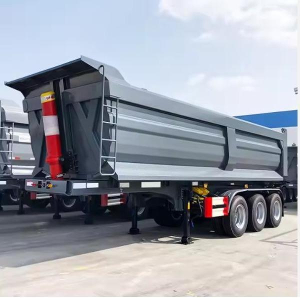 3 Axles 40-80 Tons Dump Trailer Customization Truck Semi Dump Trailer Rear Dump