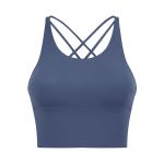 2021 popular Criss Cross Back Yoga top Women'S activewear Sports Fitness Bra