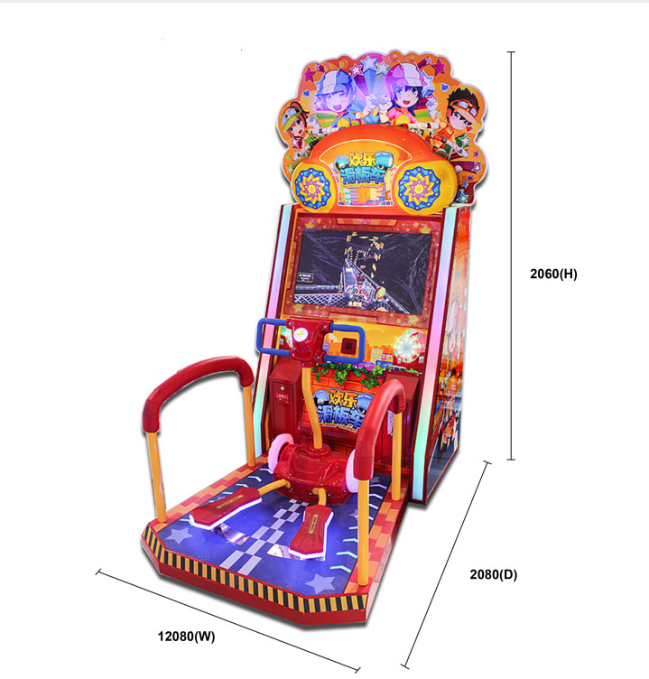 Happy Scooter Redemption Tickets Arcade Game Machine Sports Entertainment