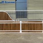 Custom Design European Stall Fronts 3/3.5/3.6/4.0m Standard Bamboo Panels
