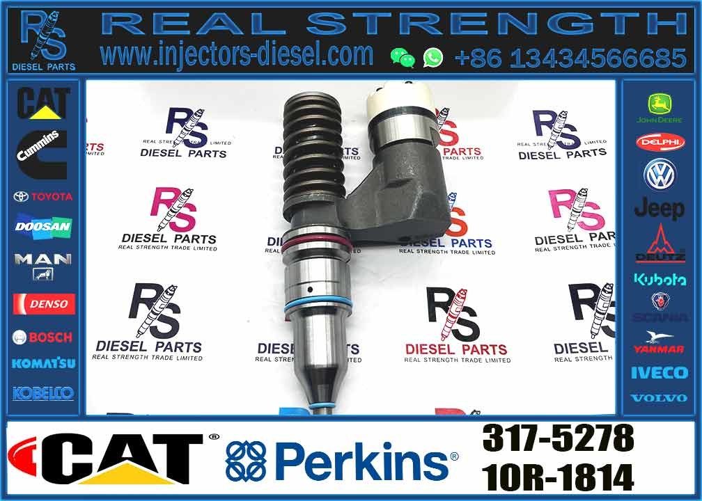 Fuel Injector 317-5278 3175278 20R-0055 10R-1264 For Caterpillar Cat Diesel Engine C10 C12 3176C LOADER 966