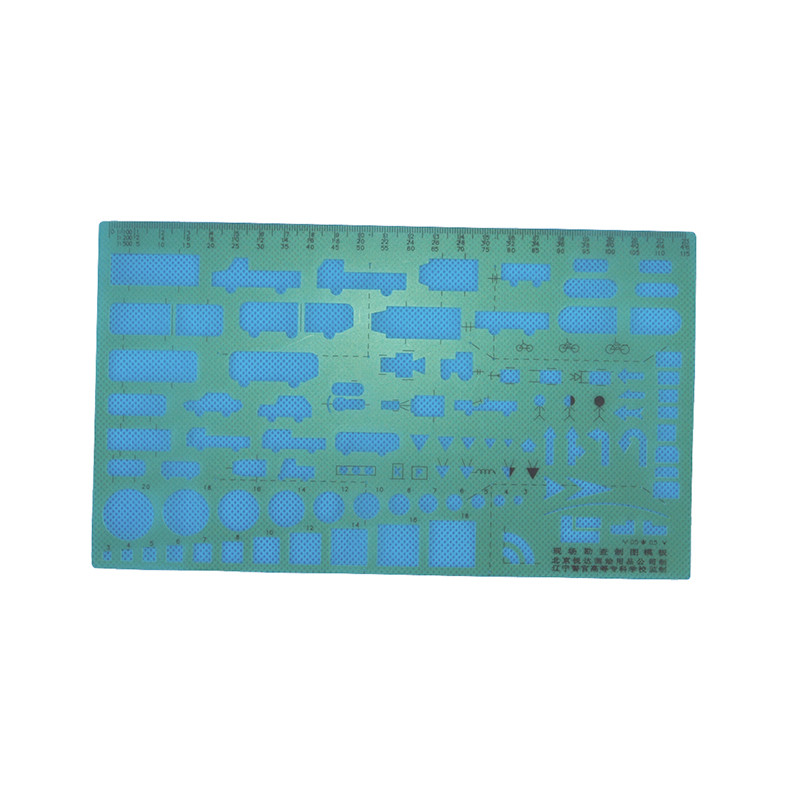 P149 Soft Plastic Crime Scene Sketch Template Crime Scene Investigation Photography 23cm